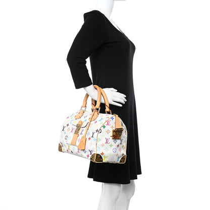 Louis Vuitton Monogram Multicolor Speedy 30 White 2 of 9