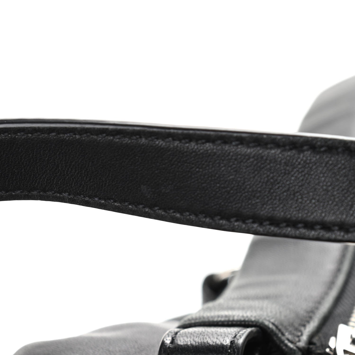 Alexander Wang Lambskin Mini Marti Backpack Washed Black Rhodium Hardware 13 of 15