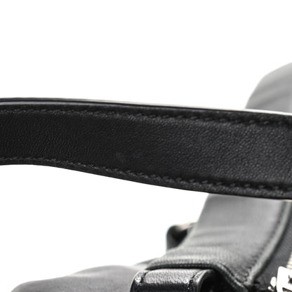 Alexander Wang Lambskin Mini Marti Backpack Washed Black Rhodium Hardware 13 of 15