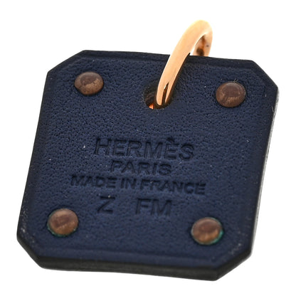 Hermes Swift As De Coeur Earrings Bleu Saphir 4 of 4