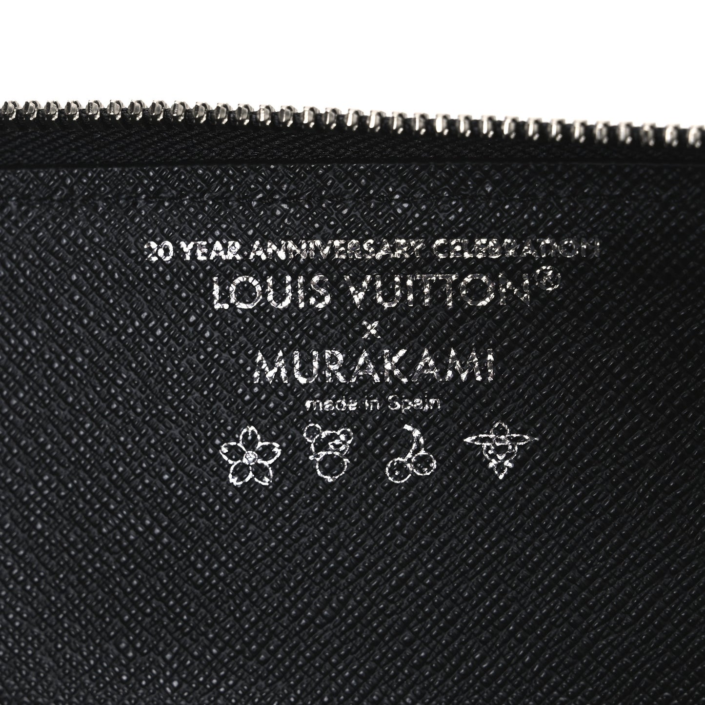 LV X TM Monogram Multicolor Charlotte Pencil Pouch Black