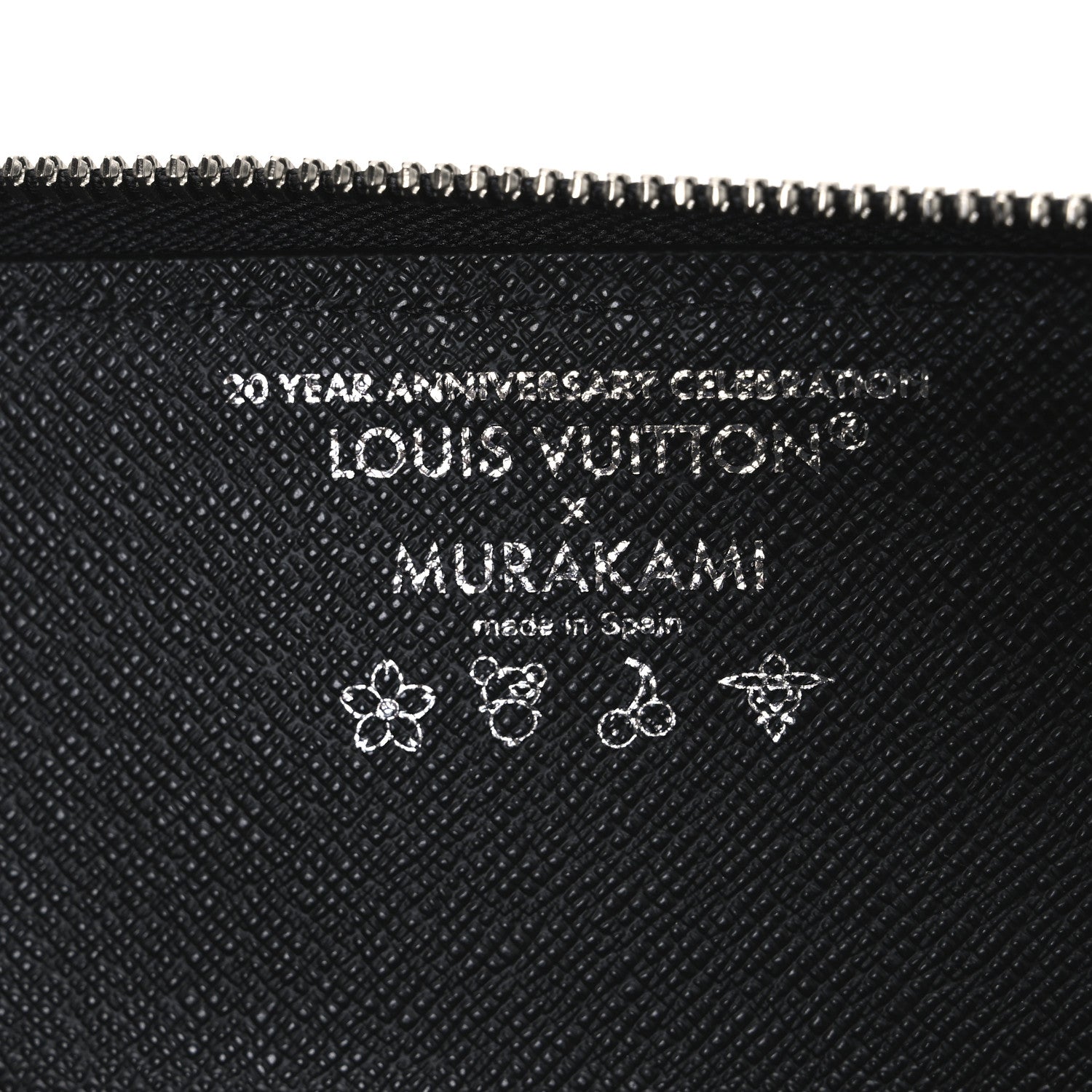 Louis Vuitton LV X TM Monogram Multicolor Charlotte Pencil Pouch Black 6 of 7