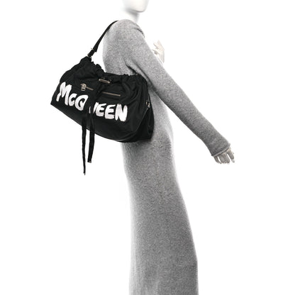 Alexander McQueen Nylon Medium Bundle Black White 2 of 10