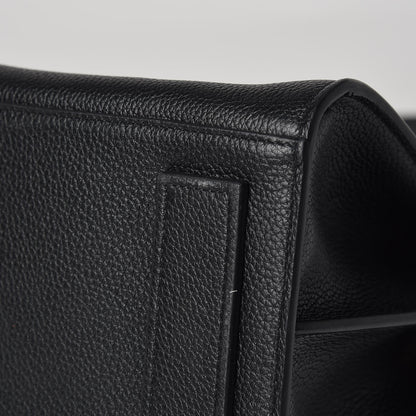 Saint Laurent Grained Calfskin Baby Souple Sac De Jour Black 12 of 12