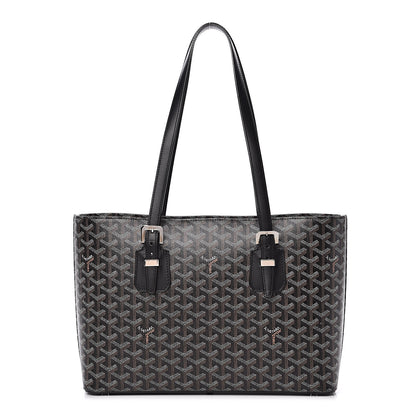Goyard Goyardine Sac Marie Galante MM Black 1 of 12