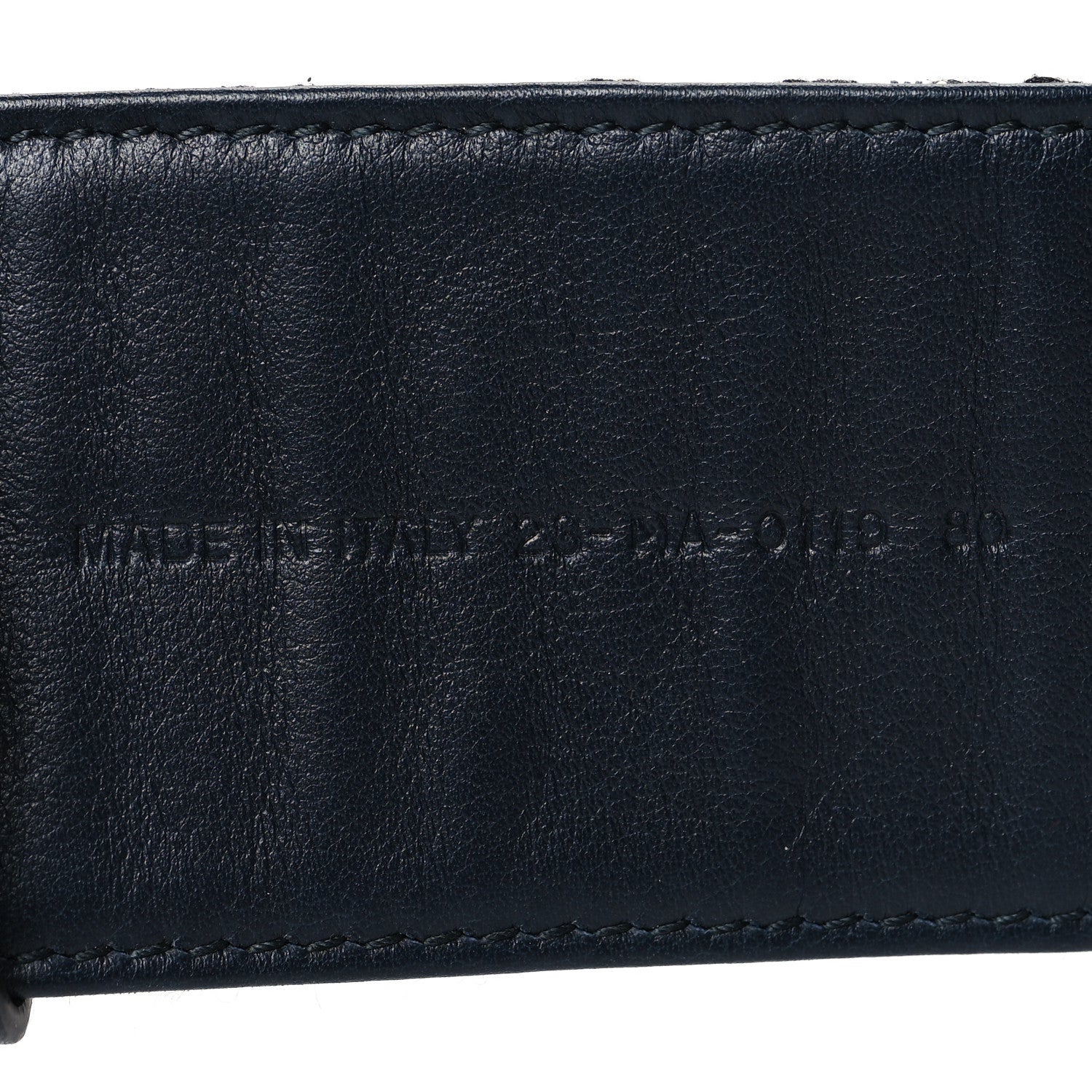Christian Dior Oblique Diorquake Belt 80 Blue Multi 4 of 7