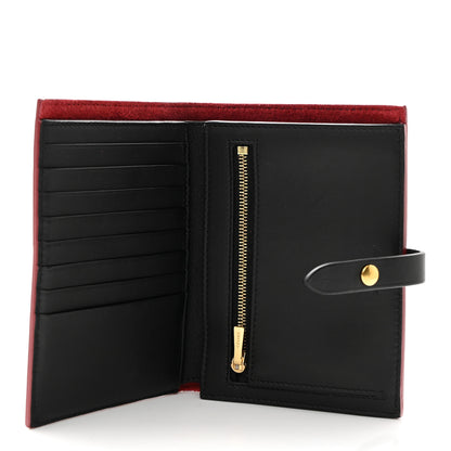 Celine Smooth Calfskin Medium Multifunction Strap Wallet Coquelicot 5 of 8