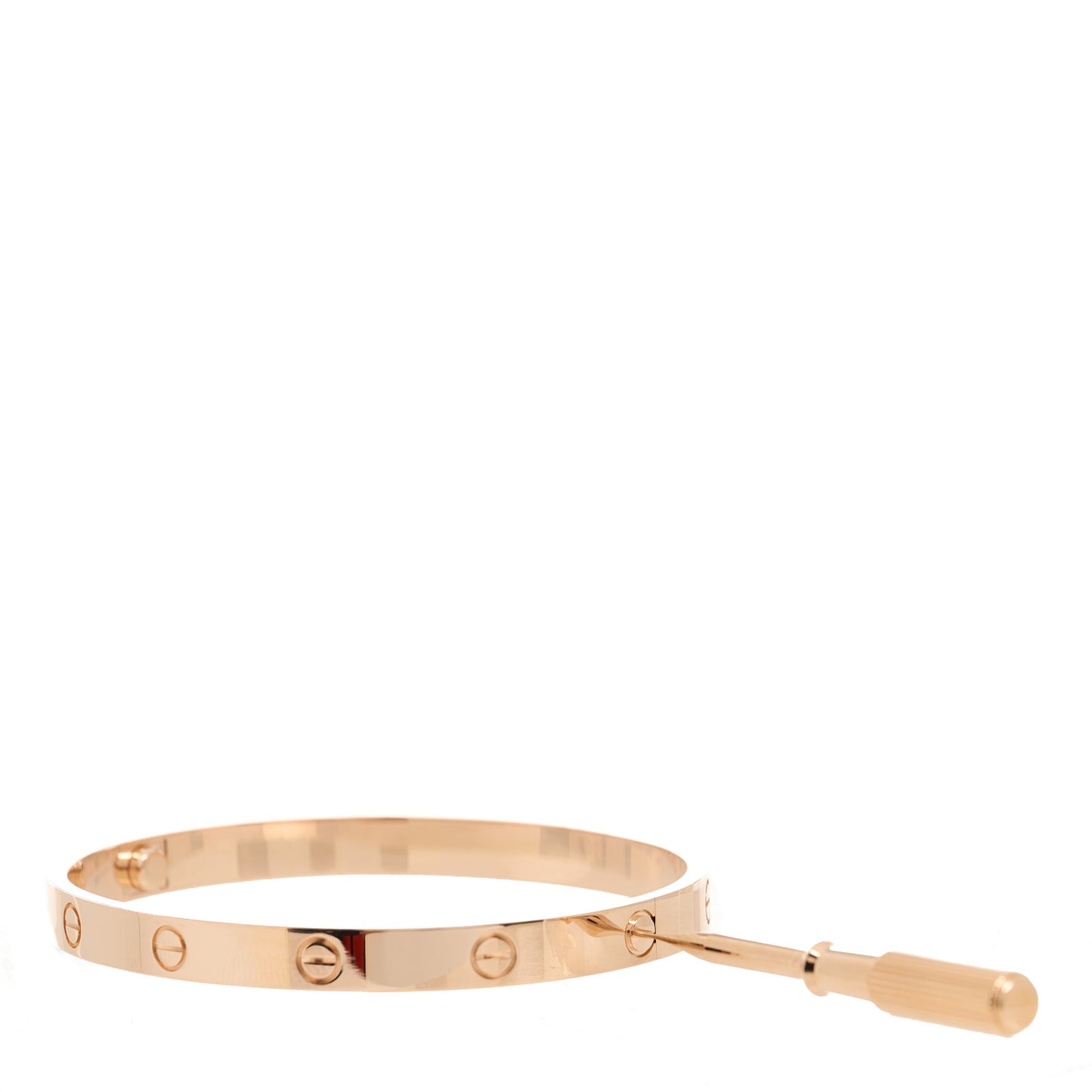18K Pink Gold LOVE Bracelet 19