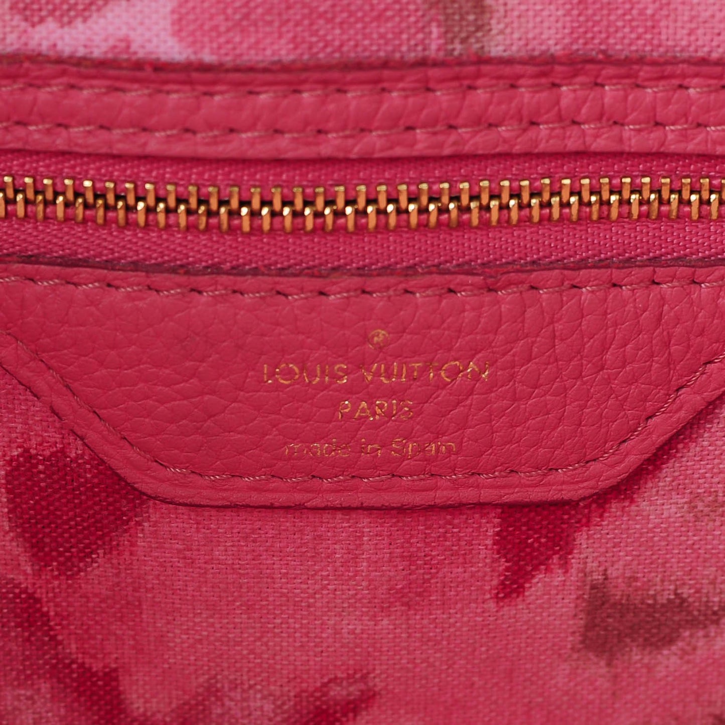 Monogram Articles de Voyage Ikat Neverfull MM Rose Velours