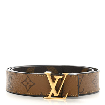 Louis Vuitton Giant Monogram 30mm LV Iconic Reversible Belt 85 34 2 of 9