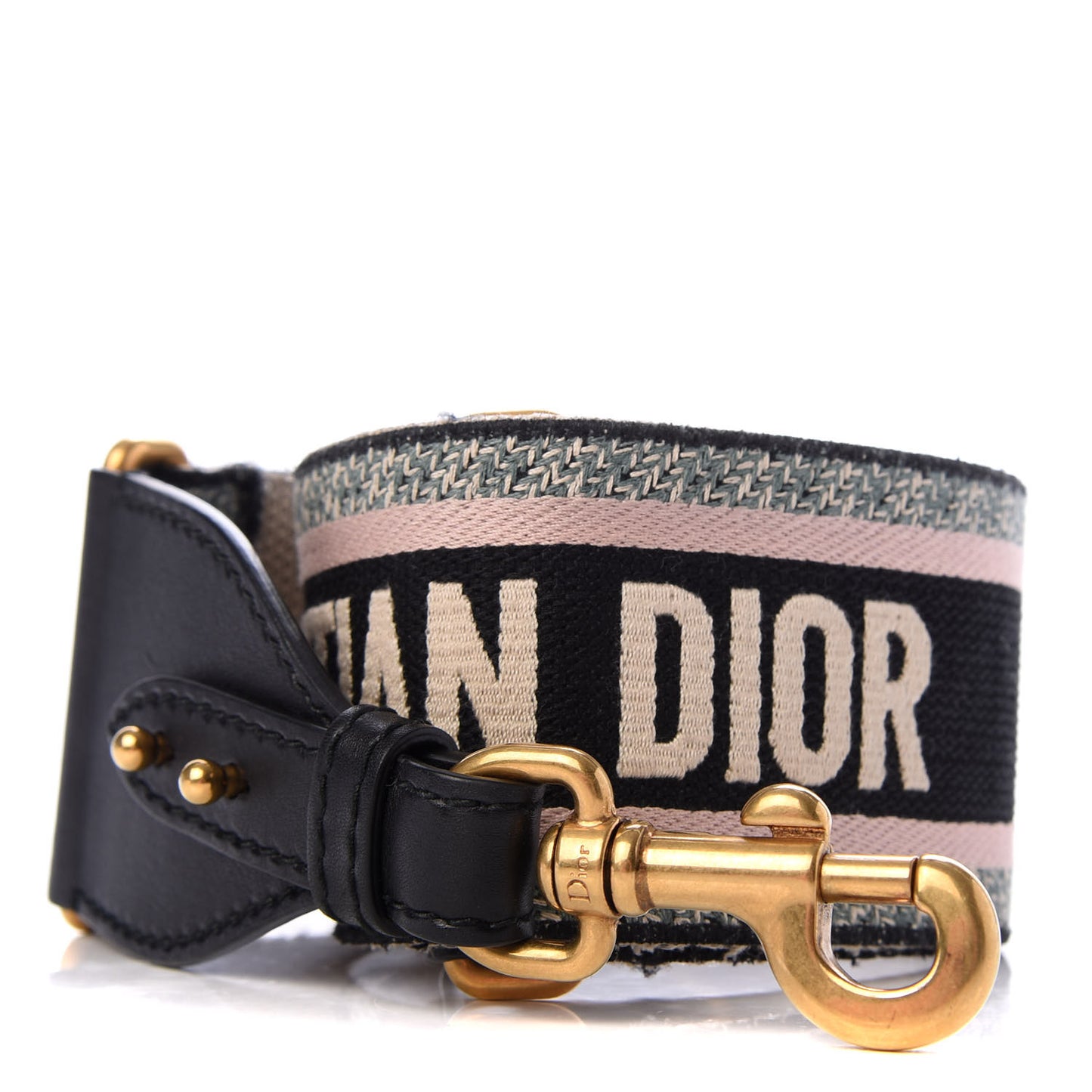 Canvas Embroidered Shoulder Strap Rose Multicolor