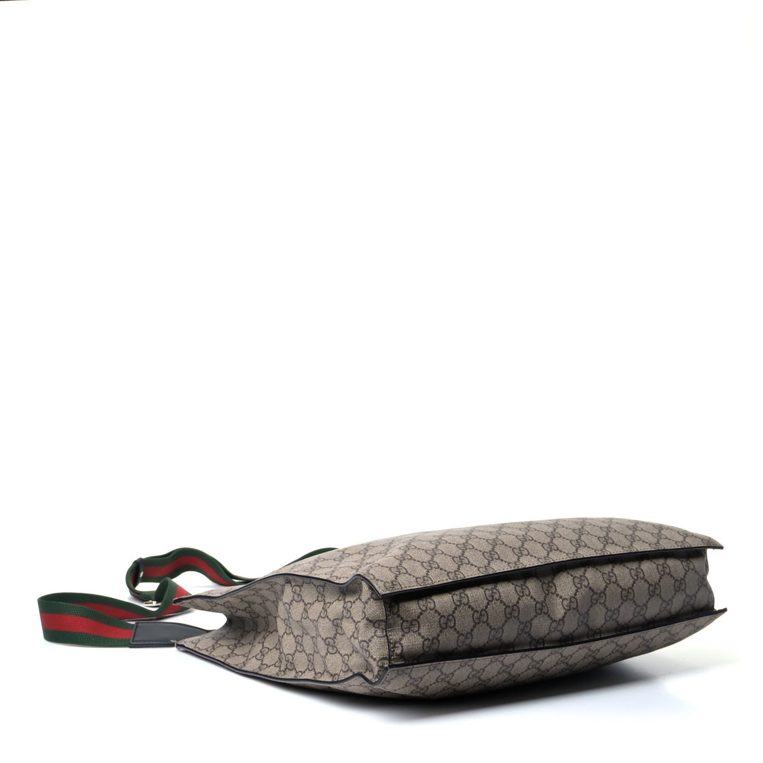 Gucci Soft GG Supreme Monogram Web Vertical Tote Black 3 of 7