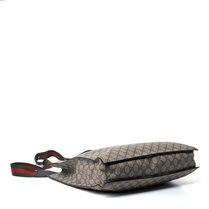 Gucci Soft GG Supreme Monogram Web Vertical Tote Black 3 of 7