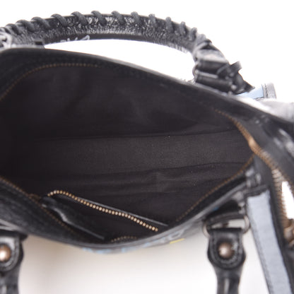 Balenciaga Agneau Arena Graffiti All Over Classic Hardware Mini City Black Multicolor 5 of 10