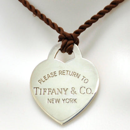 Tiffany Sterling Silver Return to Heart Necklace 5 of 7