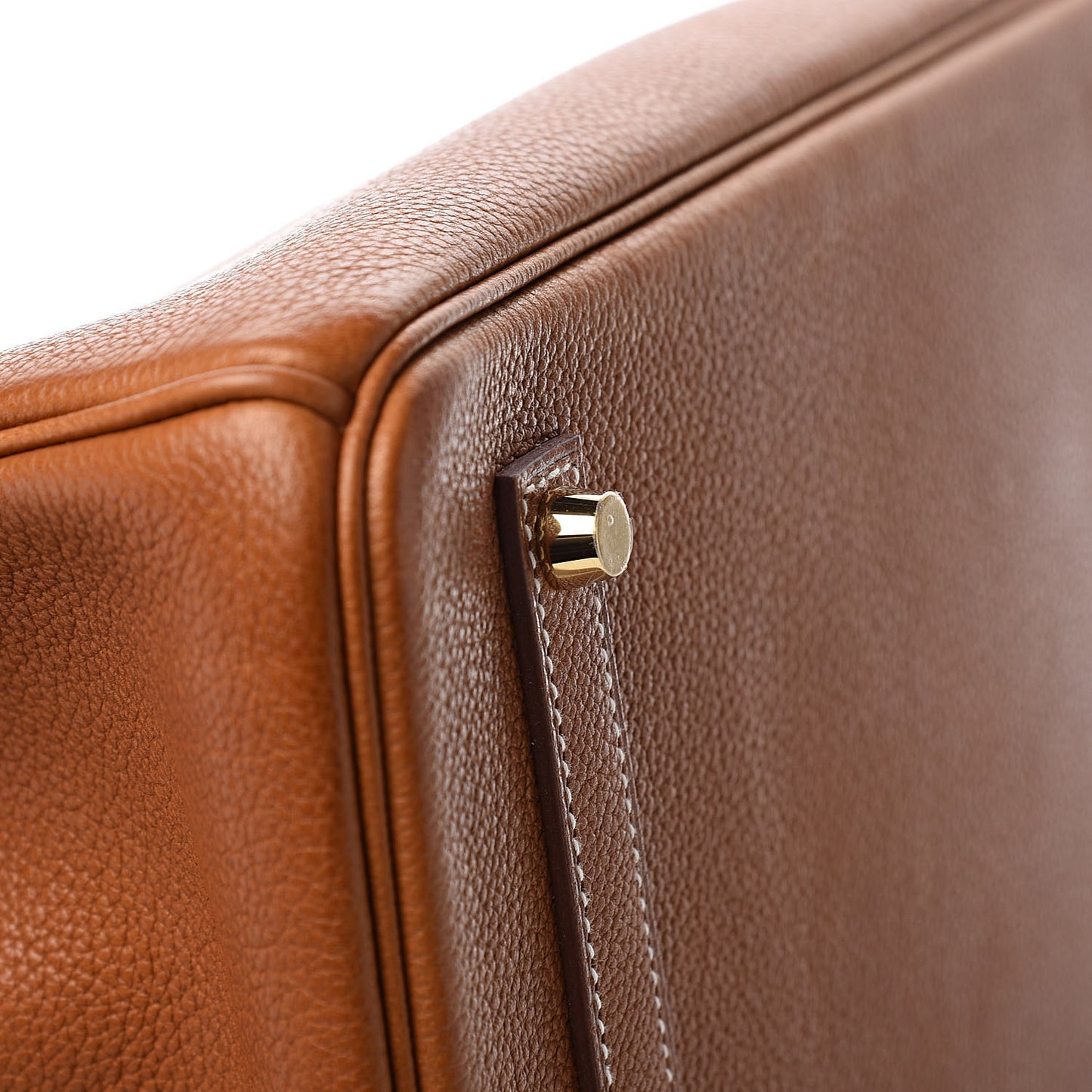Natural Barenia Faubourg Birkin 35 Fauve