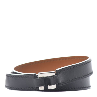Hermes Chamonix Rivale Double Tour Bracelet S Black 3 of 4