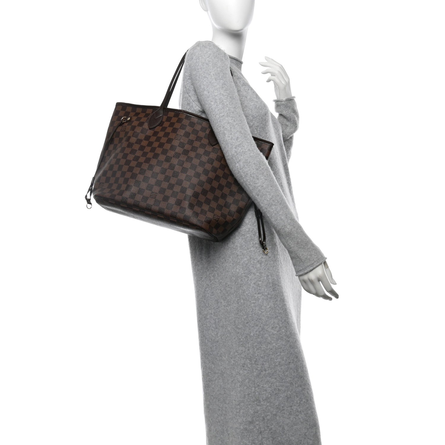 Louis Vuitton Damier Ebene Neo Neverfull MM 2 of 15