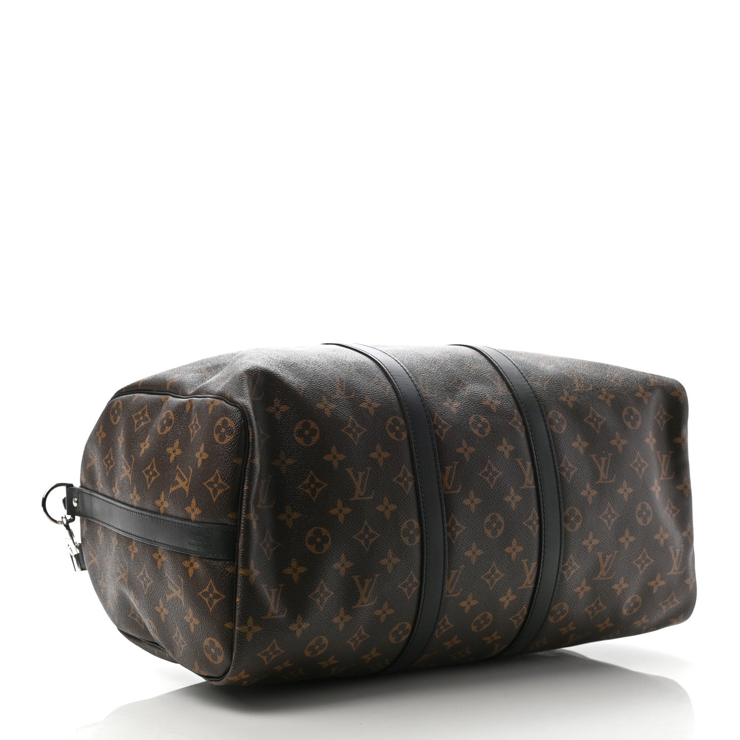 Louis Vuitton Monogram Macassar Keepall Bandouliere 45 4 of 13