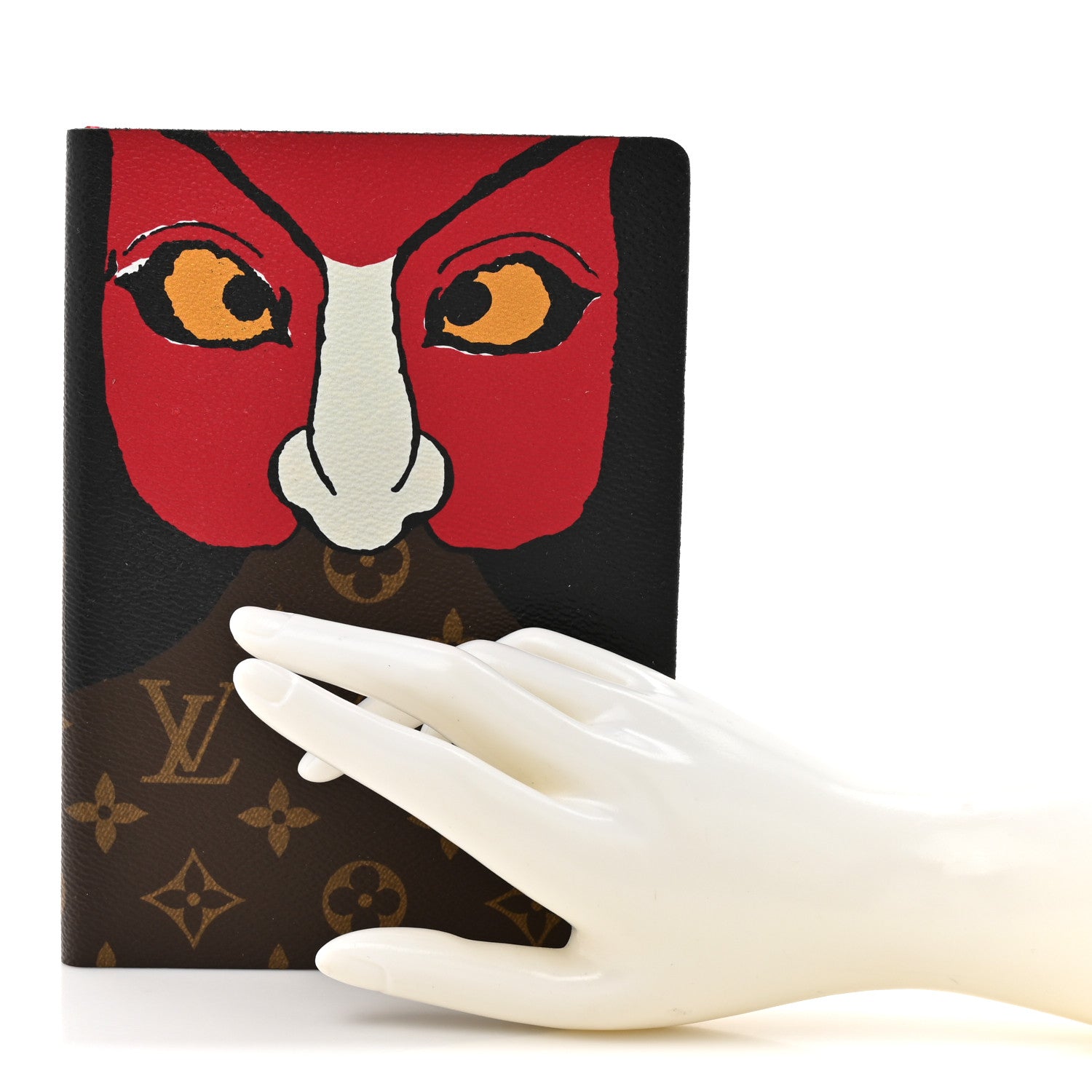 Louis Vuitton Monogram Kabuki Clemence Notebook 2 of 6
