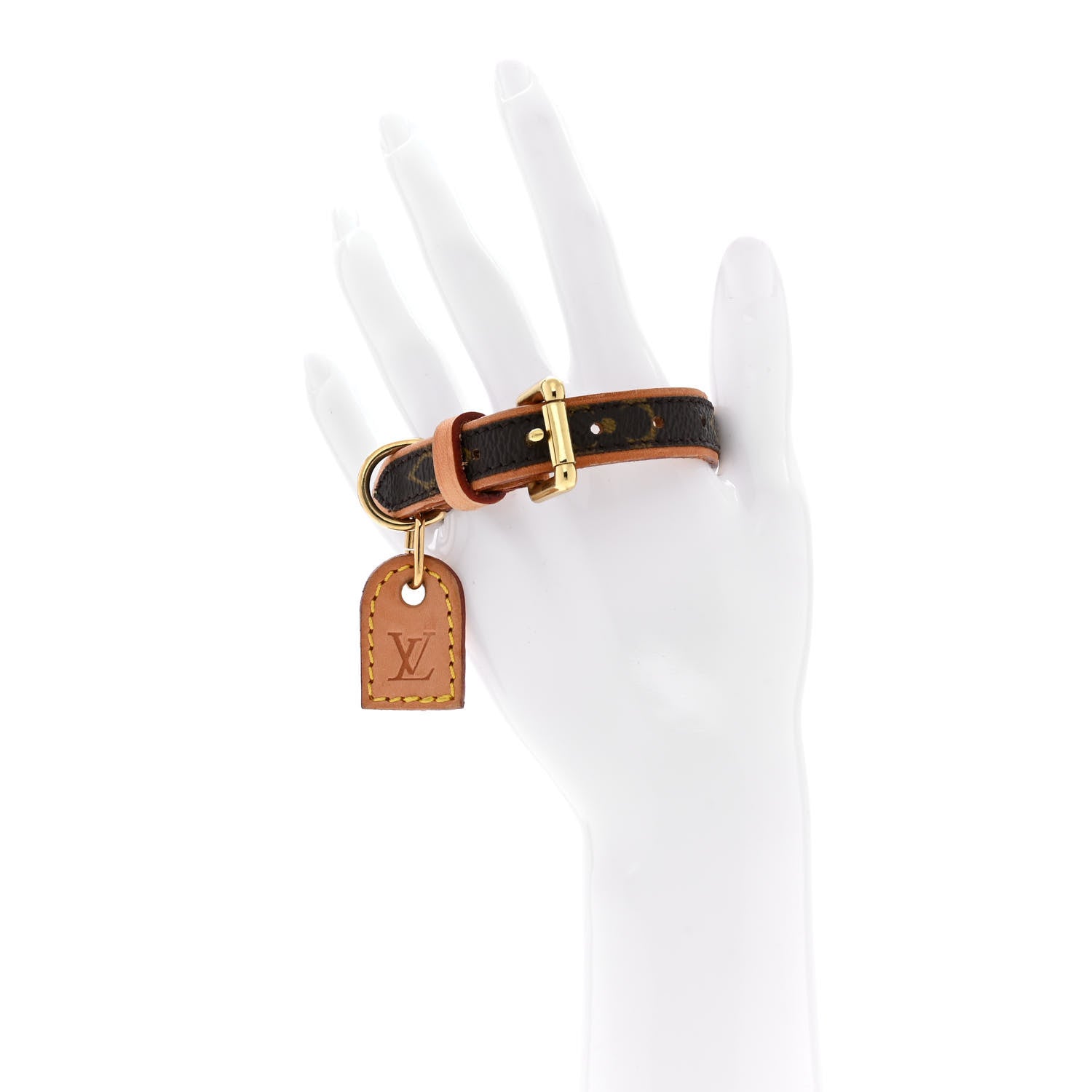 Louis Vuitton Monogram Baxter Dog Collar XS 2 of 8