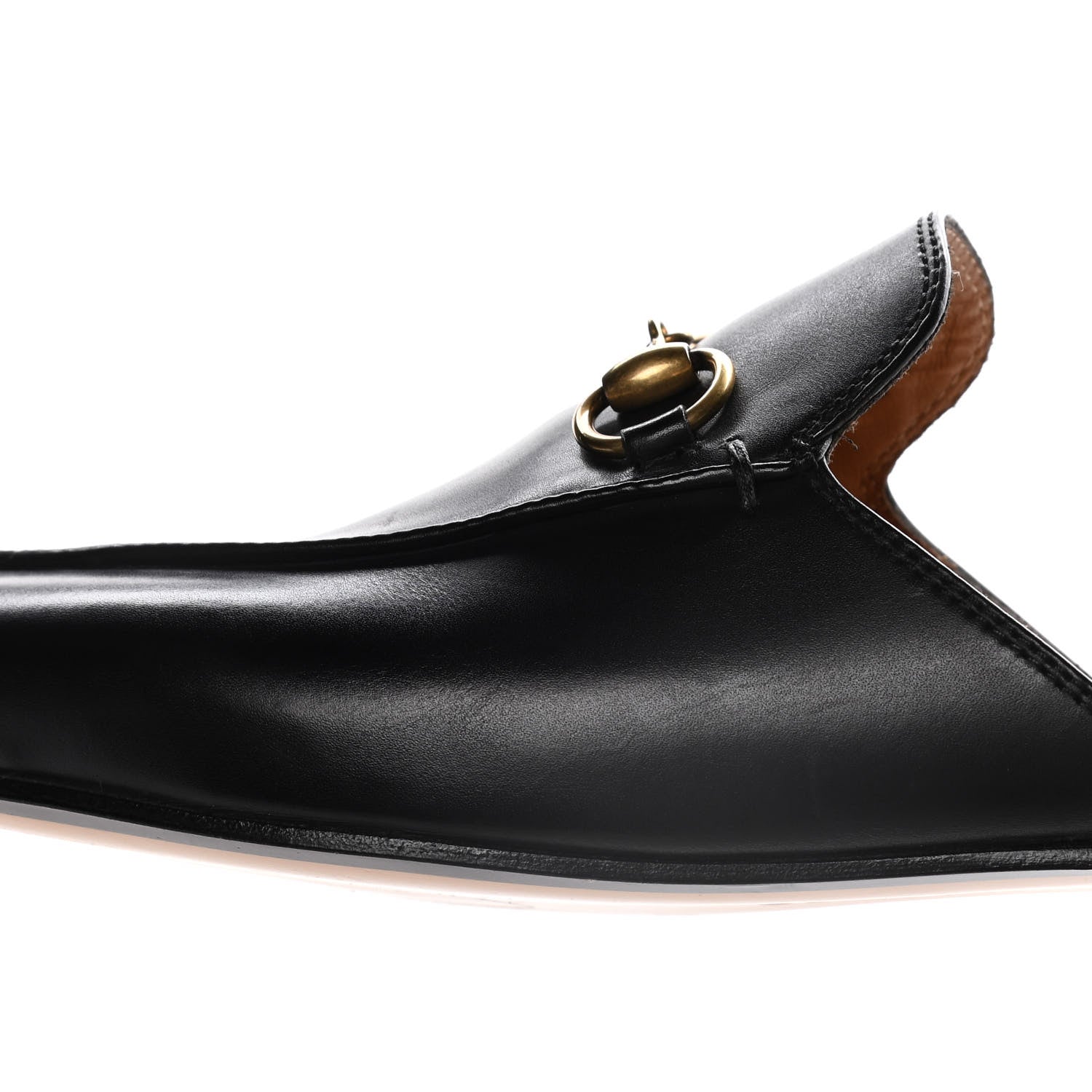 Gucci Calfskin Womens Princetown Slippers 36 Black 14 of 15