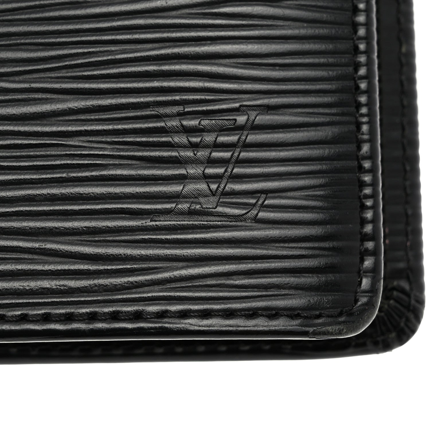 Louis Vuitton Epi Brazza Wallet Black 6 of 10