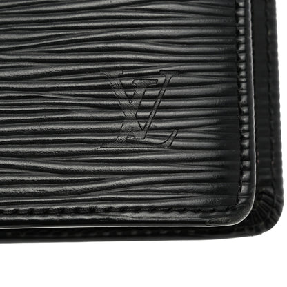Louis Vuitton Epi Brazza Wallet Black 6 of 10
