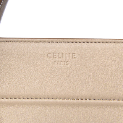 Celine Supple Calfskin Medium Phantom Luggage Beige 6 of 10