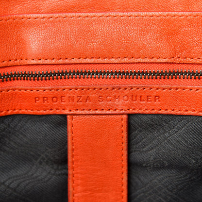 Proenza Schouler Lambskin Medium PS1 Satchel Orange Pepper 7 of 13