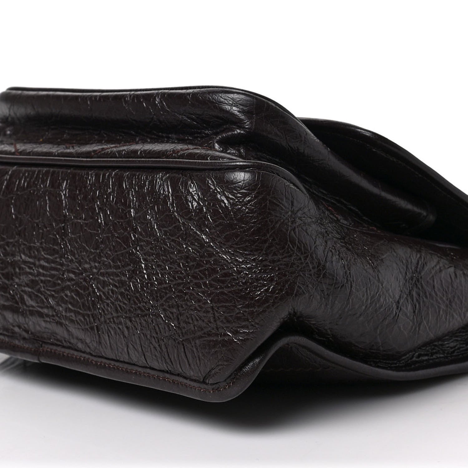 Saint Laurent Crinkled Calfskin Matelasse Monogram Medium Niki Chain Satchel Tulip 8 of 8