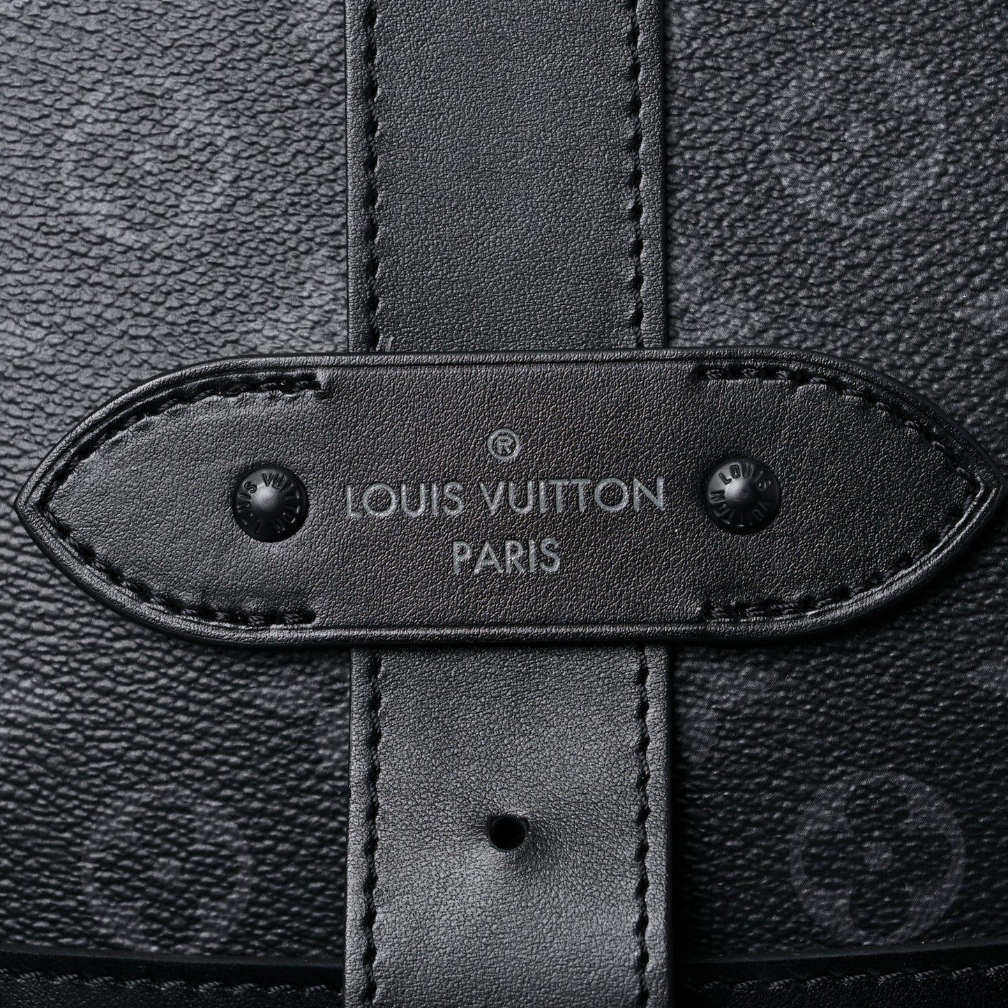 Monogram Eclipse Saumur Messenger NV Black