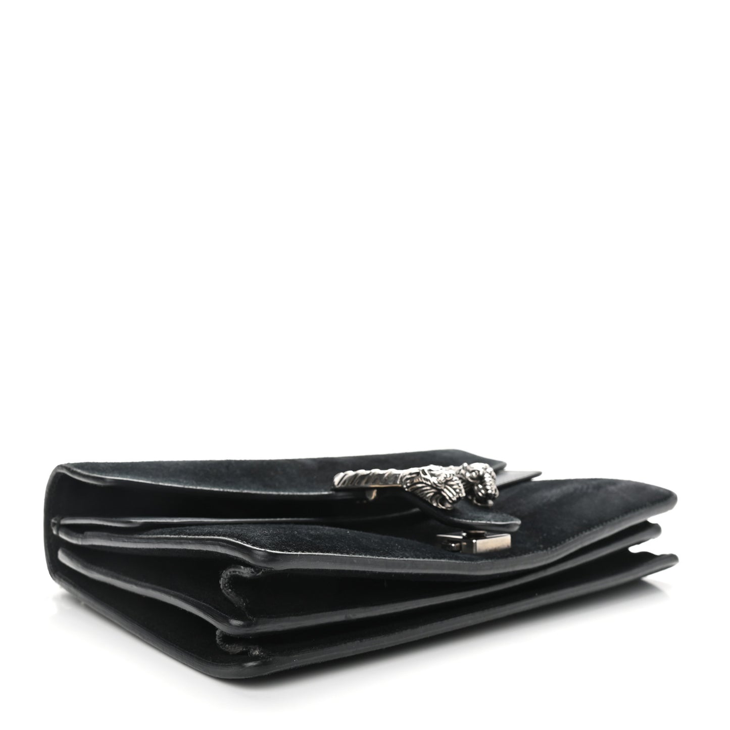 Suede Small Dionysus Shoulder Bag Black