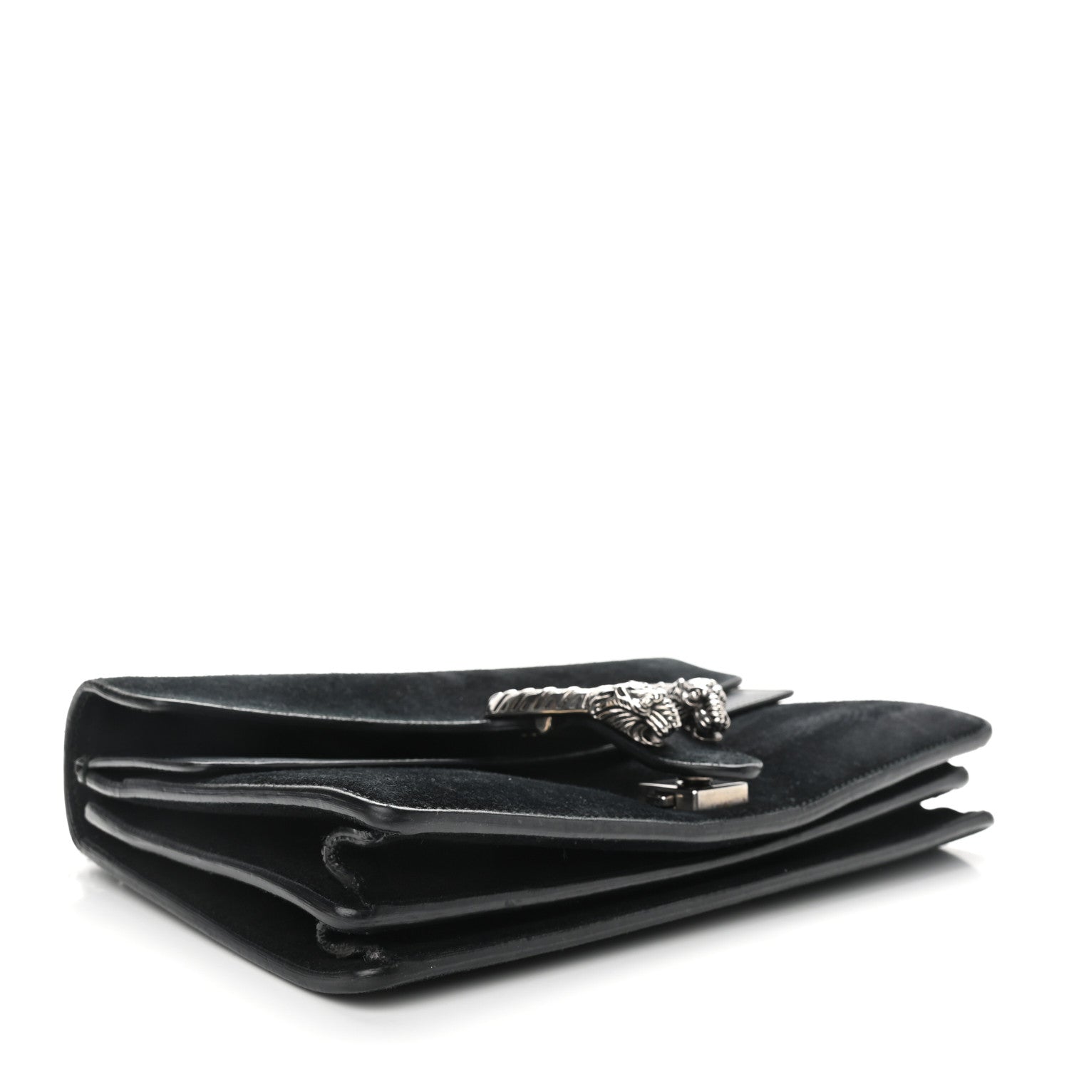 Gucci Suede Small Dionysus Shoulder Bag Black 4 of 12