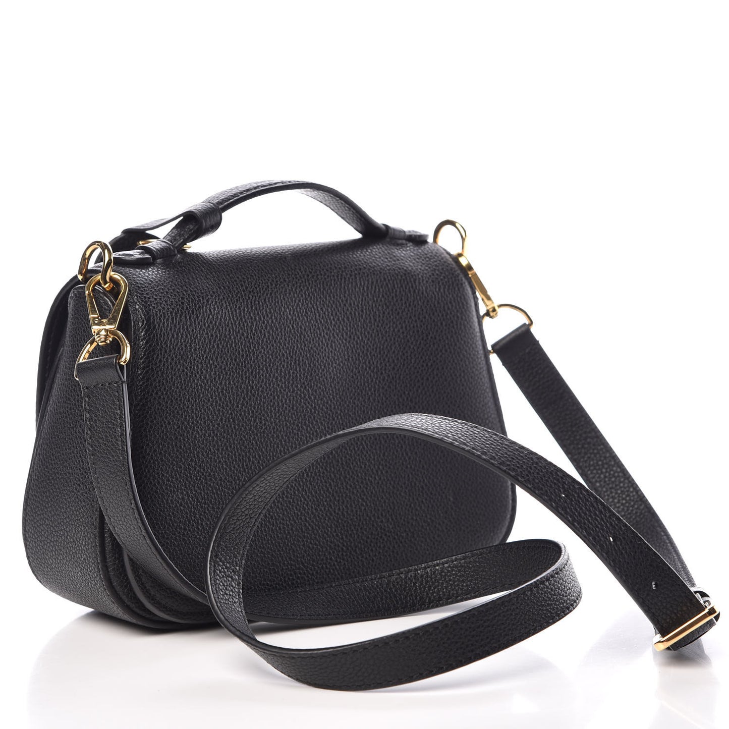 Grained Calfskin Vivienne NM Black