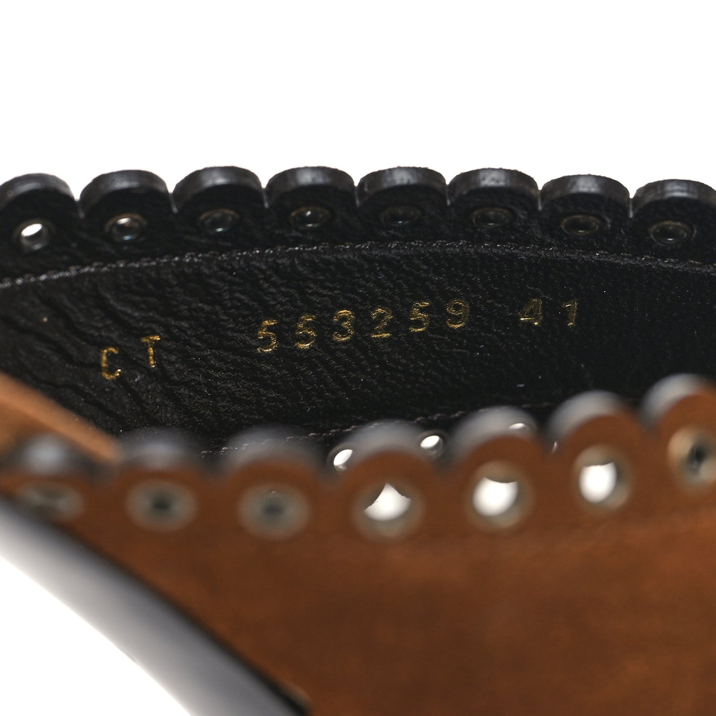 Suede Eyelet LouLou 70 Mules 41 Land