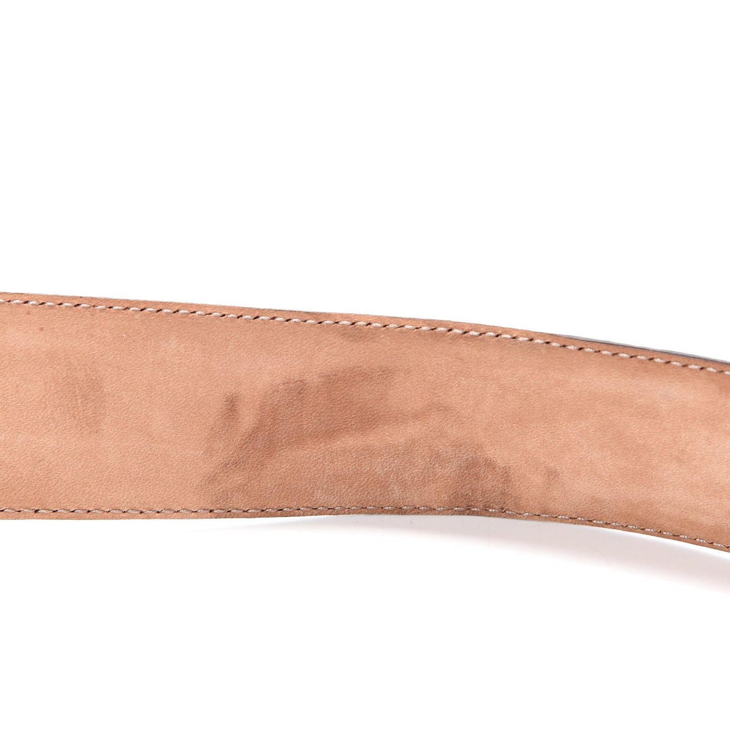 Soft Microguccissima Margaux Calfskin Belt 80 32 Rosso