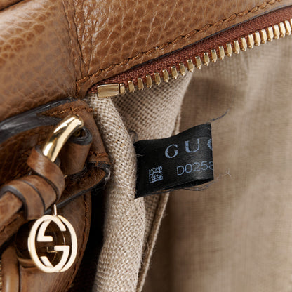 Gucci Monogram Mini Bree Messenger Bag Beige Tabacco 8 of 14