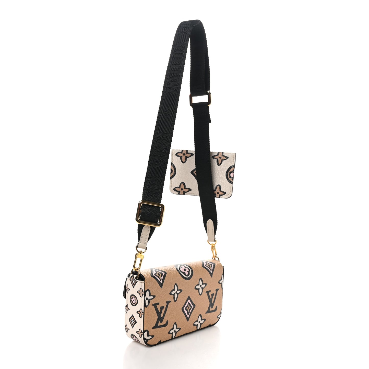 Monogram Wild At Heart Felicie Strap & Go Arizona Creme