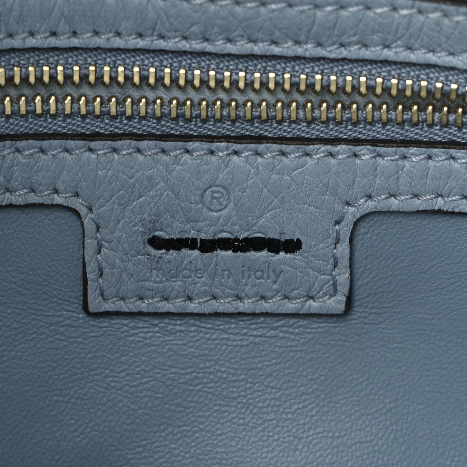 Gucci Snakeskin Ostrich Calfskin Small Jackie 1961 Hobo Blue Multicolor 6 of 10
