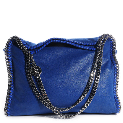 Stella McCartney Faux Leather Shaggy Deer Small Falabella Cornflower 1 of 9