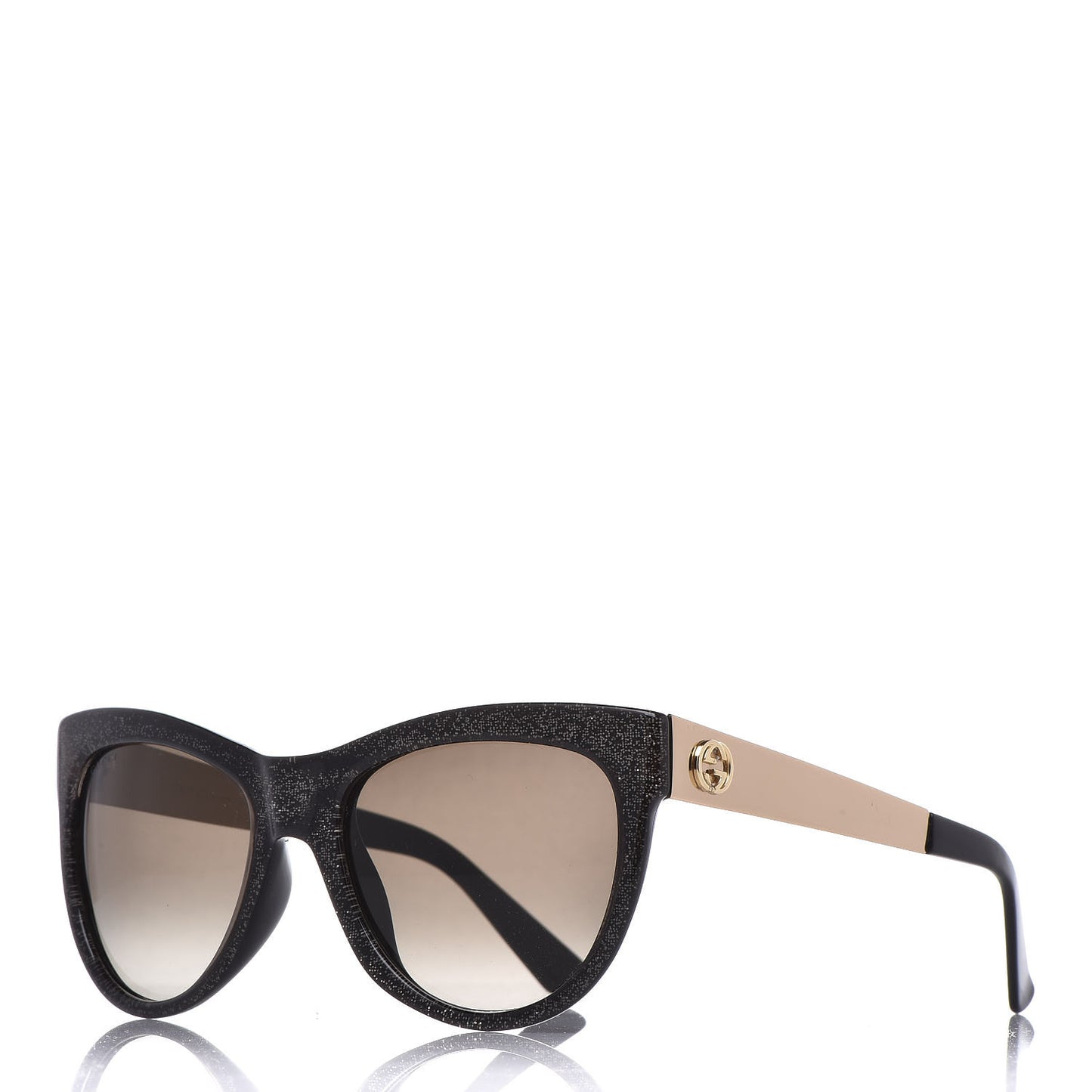 Glitter Cat Eye Sunglasses GG 3739/N/S Black
