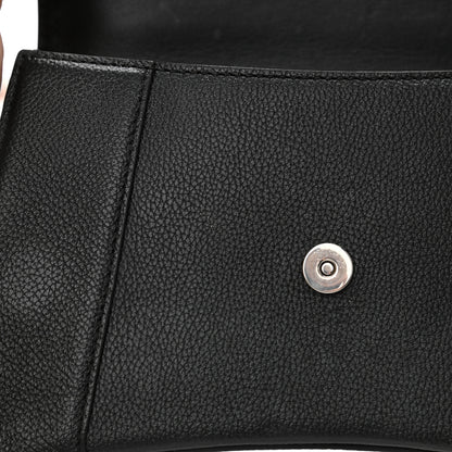 Balenciaga Grained Calfskin Small Hourglass Top Handle Bag Black 11 of 11