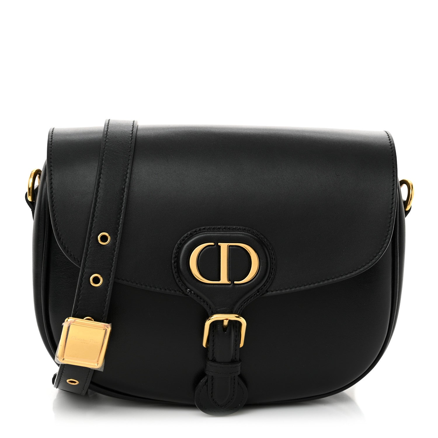 Christian Dior Box Calfskin Medium Bobby Flap Black 1 of 12