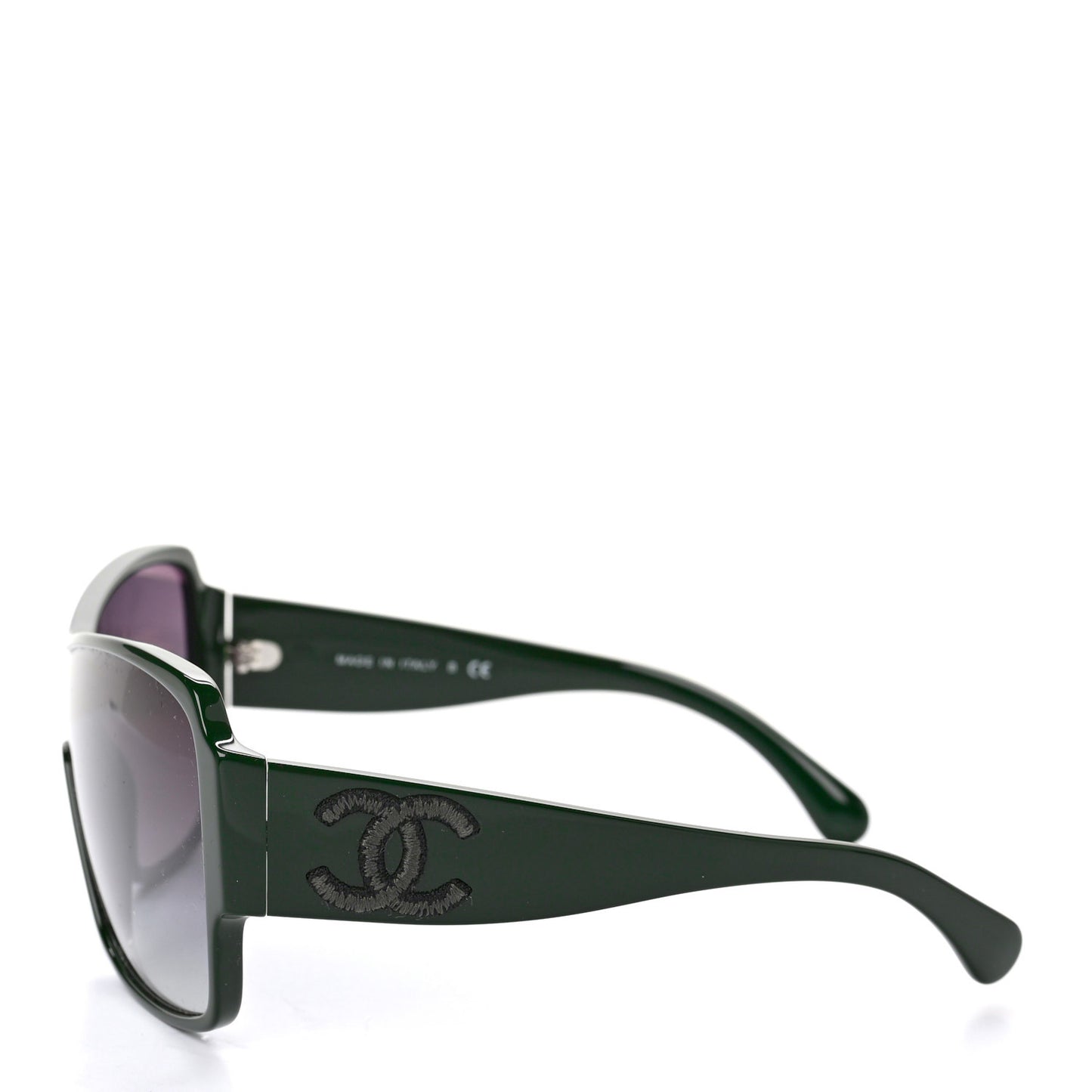 Acetate Shield Sunglasses 5449 Dark Green