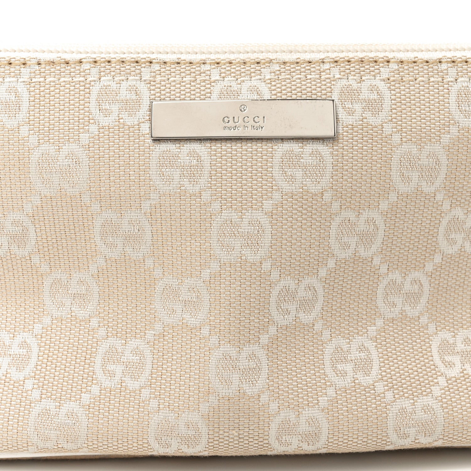 Gucci Monogram Boat Pochette White 8 of 10