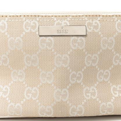 Gucci Monogram Boat Pochette White 8 of 10