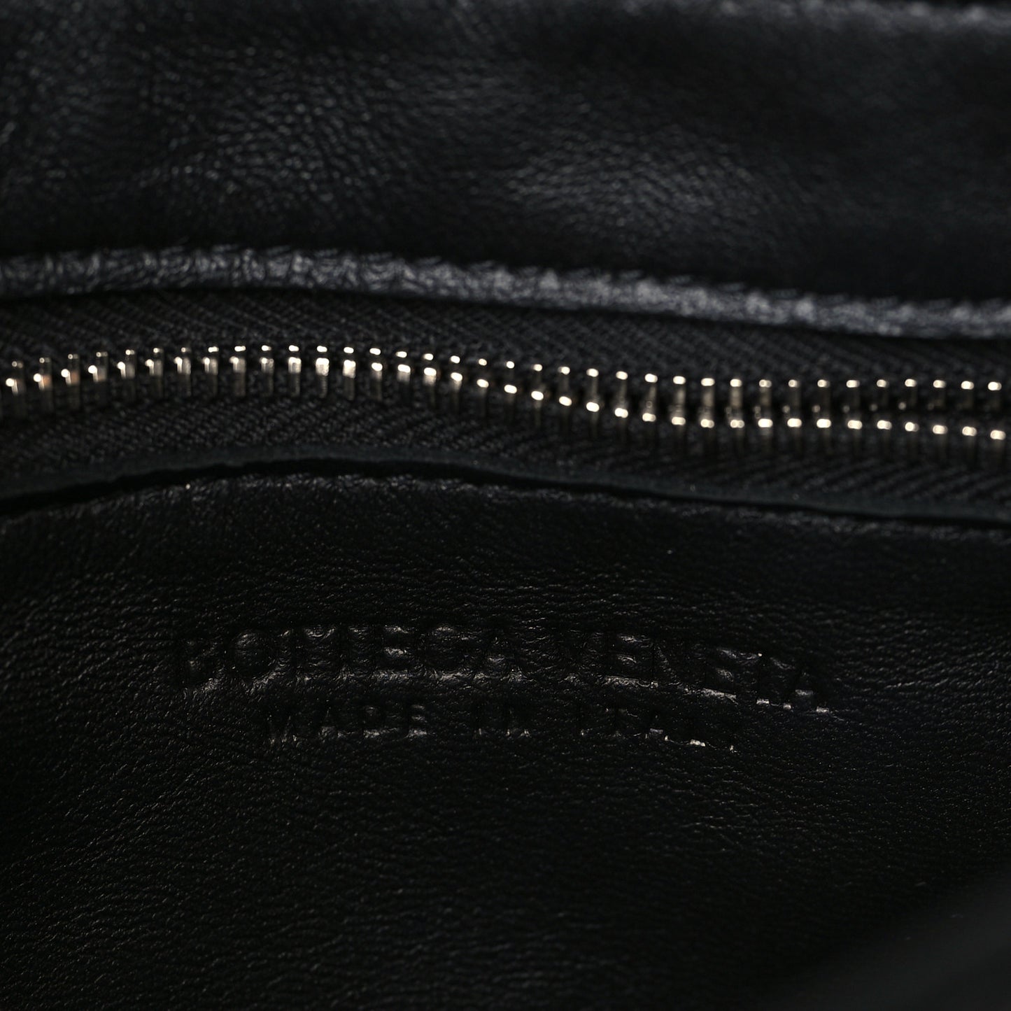 Lambskin Maxi Intreccio Small Cassette Crossbody Bag Black