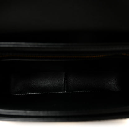 Celine Shiny Calfskin Teen Triomphe Black 5 of 10