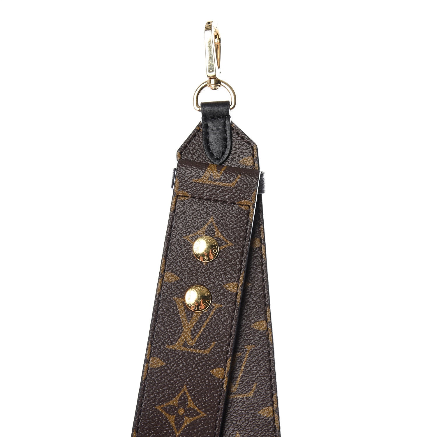 Louis Vuitton Monogram Adjustable Bandouliere Shoulder Strap Black 5 of 6